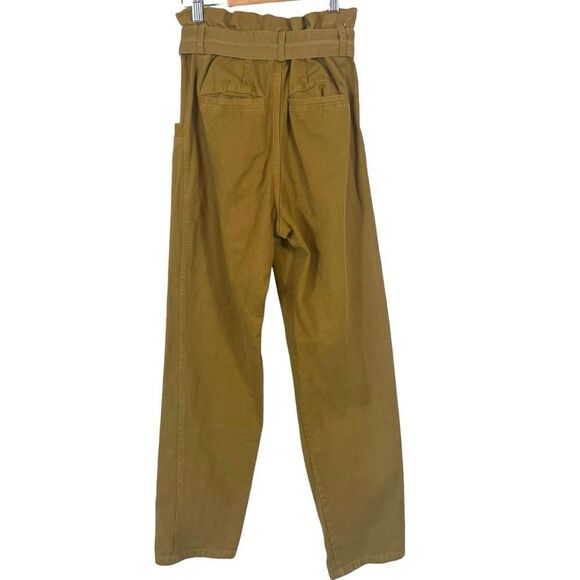 Sea New York Metta Denim Paper Bag Pant 
In olive/army green - Picture 12 of 15
